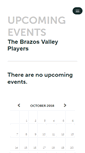 Mobile Screenshot of brazosvalleyplayers.ticketleap.com