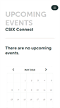 Mobile Screenshot of csix.ticketleap.com