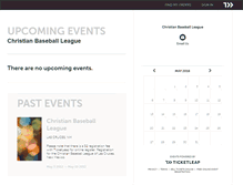 Tablet Screenshot of cblcruces.ticketleap.com
