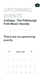 Mobile Screenshot of calliope.ticketleap.com