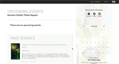 Desktop Screenshot of havanacentralts.ticketleap.com