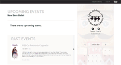 Desktop Screenshot of newbernballet.ticketleap.com