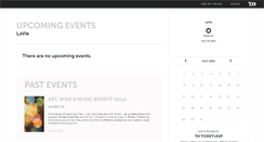 Desktop Screenshot of lavie.ticketleap.com