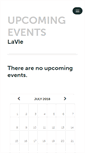 Mobile Screenshot of lavie.ticketleap.com