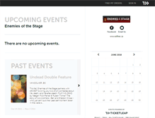 Tablet Screenshot of eofthes.ticketleap.com