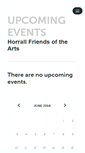 Mobile Screenshot of horrallarts.ticketleap.com