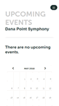 Mobile Screenshot of danapointsymphony.ticketleap.com