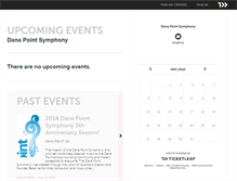 Tablet Screenshot of danapointsymphony.ticketleap.com