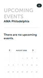 Mobile Screenshot of philadelphiaama.ticketleap.com