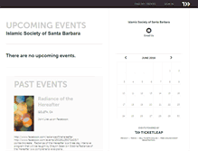 Tablet Screenshot of issb.ticketleap.com