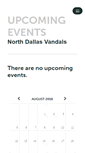 Mobile Screenshot of ndvandals.ticketleap.com