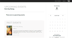 Desktop Screenshot of portcityrising.ticketleap.com