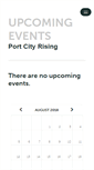 Mobile Screenshot of portcityrising.ticketleap.com