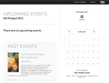 Tablet Screenshot of goprojectnyc.ticketleap.com