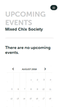 Mobile Screenshot of mixedchixsociety.ticketleap.com