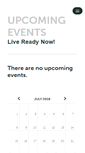 Mobile Screenshot of livereadynow.ticketleap.com