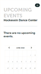 Mobile Screenshot of hockessindancecenter.ticketleap.com