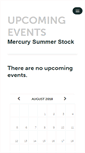 Mobile Screenshot of mercurysummerstock.ticketleap.com