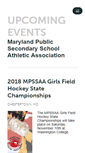 Mobile Screenshot of mpssaa.ticketleap.com