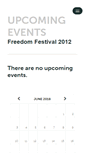 Mobile Screenshot of freedomfestival2012.ticketleap.com
