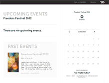 Tablet Screenshot of freedomfestival2012.ticketleap.com