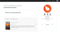 Desktop Screenshot of greenvillegrace.ticketleap.com