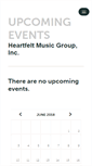 Mobile Screenshot of heartfeltmusicevents.ticketleap.com