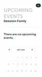 Mobile Screenshot of delestonfamily.ticketleap.com