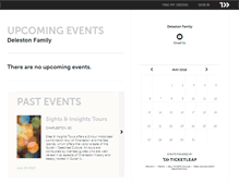 Tablet Screenshot of delestonfamily.ticketleap.com