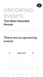 Mobile Screenshot of frightened.ticketleap.com