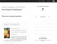 Tablet Screenshot of pennmindfulness.ticketleap.com