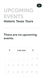 Mobile Screenshot of historictexastours.ticketleap.com