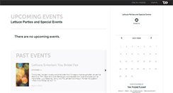 Desktop Screenshot of lettuceparties.ticketleap.com