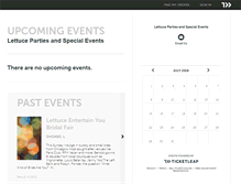 Tablet Screenshot of lettuceparties.ticketleap.com