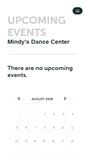 Mobile Screenshot of mindysdancecenter.ticketleap.com