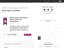 Tablet Screenshot of bloomagain.ticketleap.com