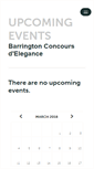 Mobile Screenshot of barringtonconcours.ticketleap.com