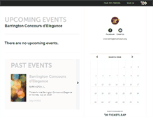 Tablet Screenshot of barringtonconcours.ticketleap.com