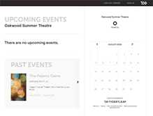 Tablet Screenshot of oakwoodsummer-theatre.ticketleap.com