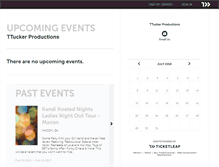 Tablet Screenshot of kandievents.ticketleap.com