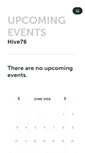 Mobile Screenshot of hive76.ticketleap.com