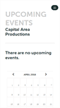 Mobile Screenshot of capitalareaproductions.ticketleap.com