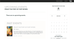 Desktop Screenshot of frightfactoryfortmyers.ticketleap.com