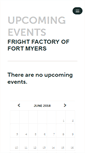 Mobile Screenshot of frightfactoryfortmyers.ticketleap.com