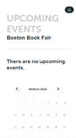 Mobile Screenshot of bostonbookfair.ticketleap.com