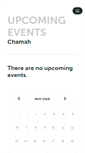 Mobile Screenshot of chamah.ticketleap.com