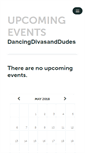 Mobile Screenshot of dancingdivasanddudes.ticketleap.com