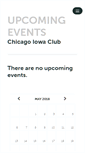 Mobile Screenshot of chiclub.ticketleap.com