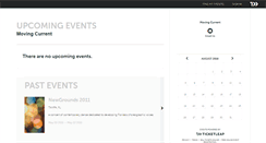 Desktop Screenshot of movingcurrent.ticketleap.com