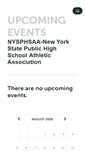 Mobile Screenshot of nysphsaa.ticketleap.com